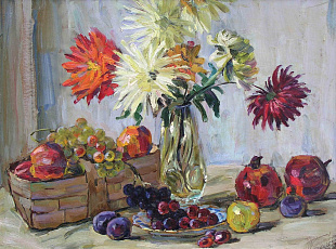 "Цветы и фрукты", 1980 г.