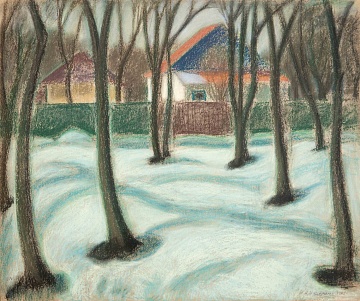 «Зима. Дерева», 1982