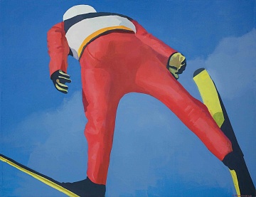 Лыжник, летящий, 2008