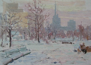 "Парк взимку", 1960-ті