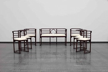 Комплект мебели, 1905, Мануфактура J. & J. Kohn