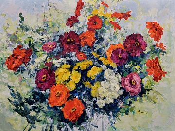 «Натюрморт. Квіти», 1970-і