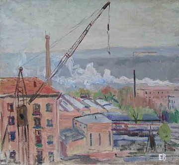 "На будівництві", 1989