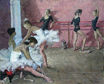 «В балетном классе», 1967 г.