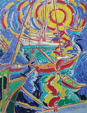 "Човни на заході сонця", 2000