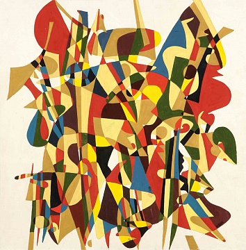 «Абстрактна композиція», 1970-і
