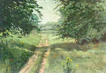 "Пейзаж з дорогою", 1904
