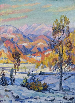 «Початок зими в горах», 1950-і