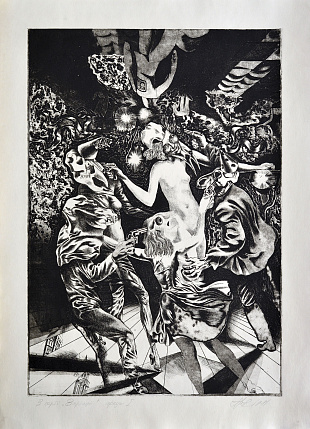 Аркуш №1 із серії «Варіації», 1981