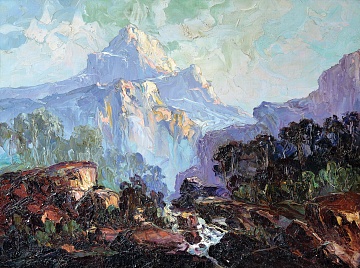 «Гірський пейзаж», 1937