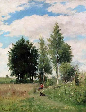 "На узліссі", 1888