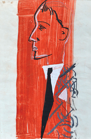 «Портрет А. Петрицкого», 1960-е