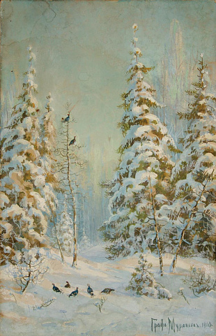 «Зимний лес», 1910