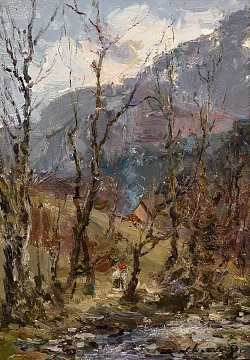 «Рання весна в Карпатах», 1953