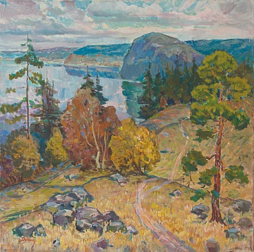 «Пейзаж з річкою», 1981