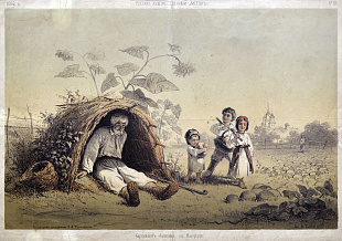 «Сторож баштана в Малоросії», 1862