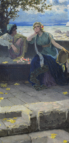 «В Помпеях», 1910