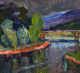 «Карпатський пейзаж», 1946