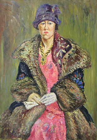 «Дама в шубе», 1930-е