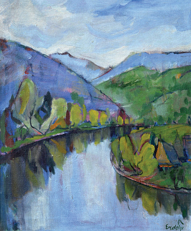 «Пейзаж с водой», 1930-е