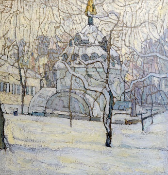 «Зимовий пейзаж» та «Весна» (двостороння), 1910-і