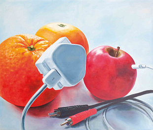 Электро-фрукты, 2011, Из серии «Экологически чистый ГМО»