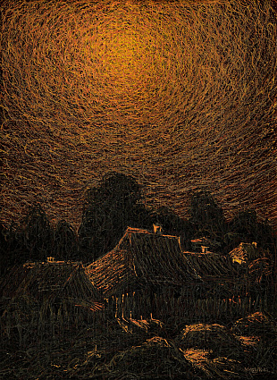 «Осяяні хати місячним світлом», 1983