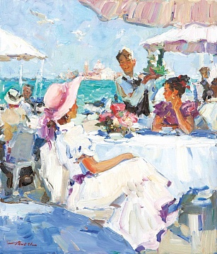 «У кафе біля моря», 2010