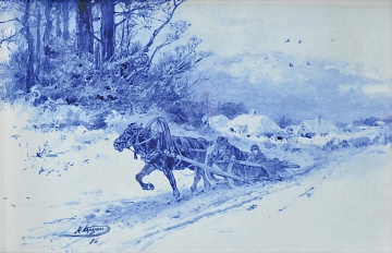 “Взимку”, 1896