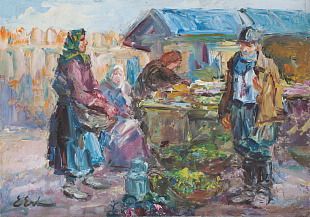 «На ринку», 1930-ті