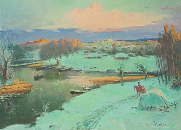 «Зимовий захід сонця», 2005