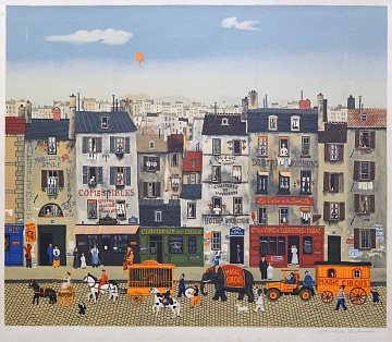 «Цирк. Французька вулична сцена», 1970-і