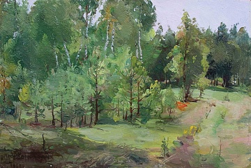 «Дорога в лес. Клавдиево », 1963 г.