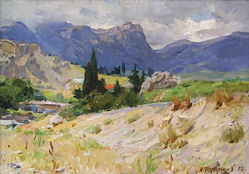«Крымский пейзаж», 1957