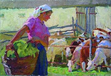 «На ферме», 1950-е гг.